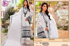 Dinsaa Suit Ruhi Colour Georgette Chikankari Work Pakistani Suits Design 162A to 162C Series (2)