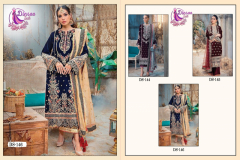 Dinsaa Suits Aanaya Vol 1 Georgette Pakistani Salwar Suits Design 144 to 146 Series (3)