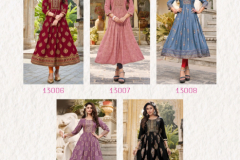 Diya Trends Ethnicity Vol 13 Designer Nyra Cut Kurti Collection Design 13001 to 13010 Series (14)