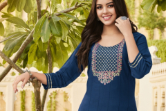 Diya Trends Mintra Vol 1 Rayon Weavig Kurti With Pant Collection Design 1001 to 1012 Series (21)