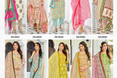 Diya Trends Odhani Vol 6 Straight Kurti With Pant & Dupatta Collection Design 6001 to 6010 Series (11)