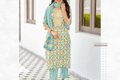 Diya Trends Odhani Vol 6 Straight Kurti With Pant & Dupatta Collection Design 6001 to 6010 Series (5)