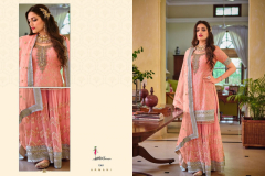 Eba Lifestyle Armani Sharara Salwar Suit Design 1361 to 1364 Series (2)