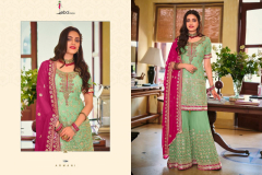 Eba Lifestyle Armani Sharara Salwar Suit Design 1361 to 1364 Series (4)