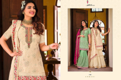 Eba Lifestyle Armani Sharara Salwar Suit Design 1361 to 1364 Series (5)