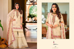 Eba Lifestyle Armani Sharara Salwar Suit Design 1361 to 1364 Series (6)