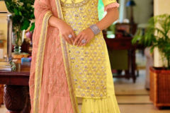 Eba Lifestyle Armani Sharara Salwar Suit Design 1361 to 1364 Series (9)