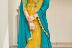 Eba Lifestyle Dhoop Kinarey NX Sharara Salwar Suit Design 1305 to 1309 Series (2)