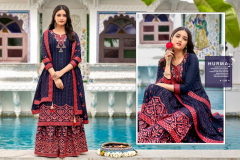 Eba Lifestyle Hurma 35 Georgette Sharara Salwar Suit (6)