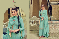 Eba Lifestyle Jassi Foux Georgette With Embroidery Design 1195 to 1199 2