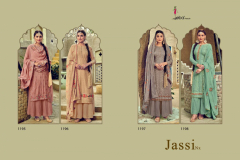 Eba Lifestyle Jassi Nx Faux Georgette With Heavy Embroidery 1195 to 1198