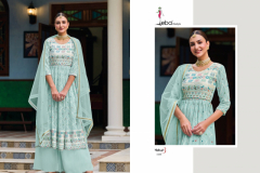 Eba Lifestyle Mehar -3 Georgette With Embridery Nyra Cut Suits Collection Design 1535 to 1538 Series (3)