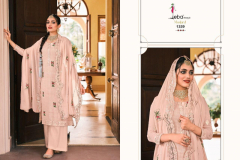 Eba Lifestyle Mustard Georgette With Heavy Embroidery Salwar Suit Design 1336 to 1339 Series (15)