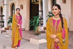 Eba Lifestyle Mustard Georgette With Heavy Embroidery Salwar Suit Design 1336 to 1339 Series (3)