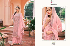 Eba Lifestyle Mustard Georgette With Heavy Embroidery Salwar Suit Design 1336 to 1339 Series (5)