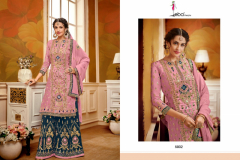 Eba Lifestyle Nazarana Vol 01 Georgette With Embroidery Design 5001 to 5003 4