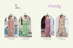 Eba Lifestyle Purple Vol 1 Georgette With Embroidery Salwar Suit Design 1332 to 1335 Series (6)