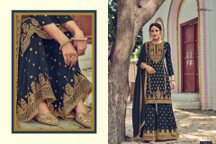 Eba Lifestyle Rose Gold Palazzo Salwar Suit Design 1219 to 1221 Series (4)