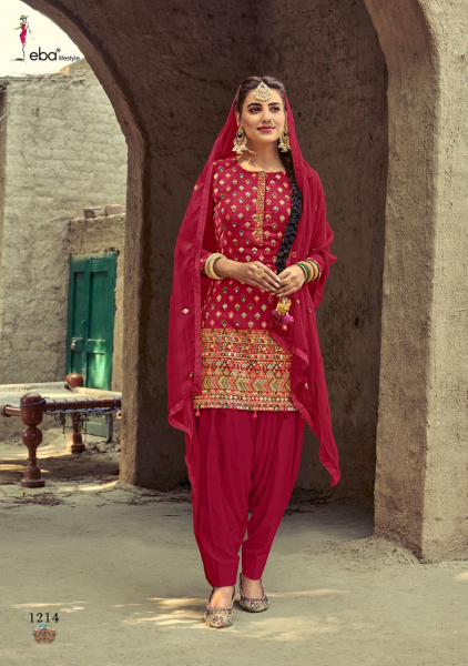 Fancy Patiyala Dress at Rs 1170/piece | Punjabi Salwar Kameez in Surat |  ID: 10022035897