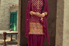 Eba Lifestyle Ruby Punjabi Style Patiyala Dress Design 1211-1214 Series (4)