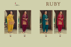 Eba Lifestyle Ruby Punjabi Style Patiyala Dress Design 1211-1214 Series (8)