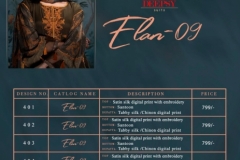 Elan Vol 09 Deepsy Suit 401 to 406 Series 5