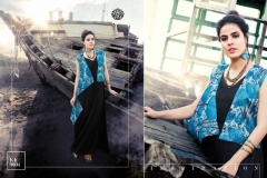 Envy Vol 3 By Krishriyaa Digital Printed Gown Kurtis 5