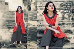 Envy Vol 3 By Krishriyaa Digital Printed Gown Kurtis 7