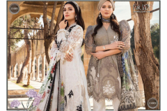 Fair Lady Exports Maria B Lawn Printed Jam Sattin Dress Design 11001-11008 Series (2)