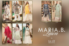 Fair Lady Exports Maria B Lawn Printed Jam Sattin Dress Design 11001-11008 Series (3)