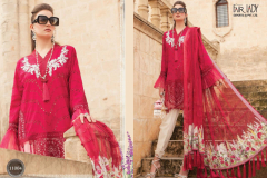 Fair Lady Exports Maria B Lawn Printed Jam Sattin Dress Design 11001-11008 Series (4)