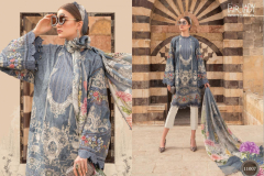 Fair Lady Exports Maria B Lawn Printed Jam Sattin Dress Design 11001-11008 Series (9)