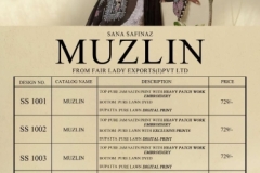 Fair Lady Muzlin Jam Satin 11