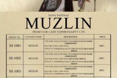 Fair Lady Muzlin Jam Satin 14