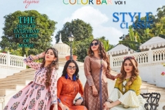 Fashion Colorbar Vol 1 By Kajal Style Heavy Rayon Kurtis 1