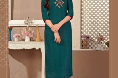 Fashion Galleria Kalindi Vol 1 Viscose Kurti Design 1054 to 1058 Series (5)