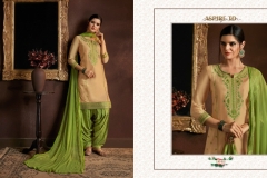 Fashion Of Patiyala Vol 22 Kajree Fashion Cotton Satin Suits 1