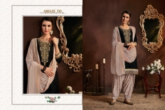 Fashion Of Patiyala Vol 22 Kajree Fashion Cotton Satin Suits 8