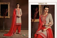 Fashion Of Patiyala Vol 22 Kajree Fashion Cotton Satin Suits 9