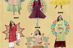 Fashion Season Vol 6 Kajal Style 6001 to 6012 Series 4