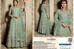Fepic Rosemeen Shehzadi Net Suits Design 85001 to 85005 3