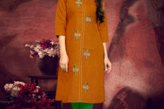 Fiesta Zubiee Soft Magic Slub Fancy Kurti Design 13011 to 13018 (7)