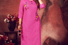 Fiesta Zubiee Soft Magic Slub Fancy Kurti Design 13011 to 13018 (9)