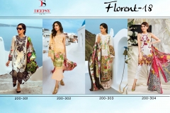 Florent Vol 18 By Deepsy Pure Cotton Suits 3