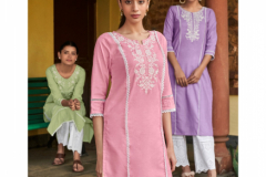 Four Buttons Banyan Tree 3 Cotton Kurti With Bottom Collection Design FB141 to FB3146 Series (10)