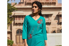 Four Buttons Rozana Vol 02 Heavy Cotton Kurti With Bottom Design 1561 to 1568 1