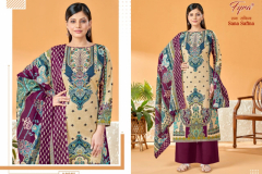 Fyra Desiging Hub By Alok Suit Sana Safina Cotton Salwar Suit Design H-945-001 to H-945-010 Series (14)