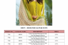 Ganga Oryn Designer Salwar Suit 4