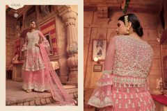 Glossy Shaad Designer Net Sharara Suit Design 99 to 103 Series (11)