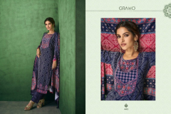Gramo Bandhej Velvet Salwar Suit Design 441 to 444 Series (2)